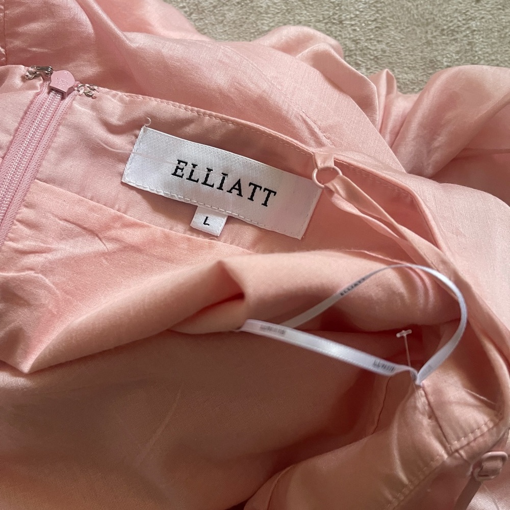 Tilly Tiered Maxi Dress in Pink | Size L | NWOT - Picture 9 of 9